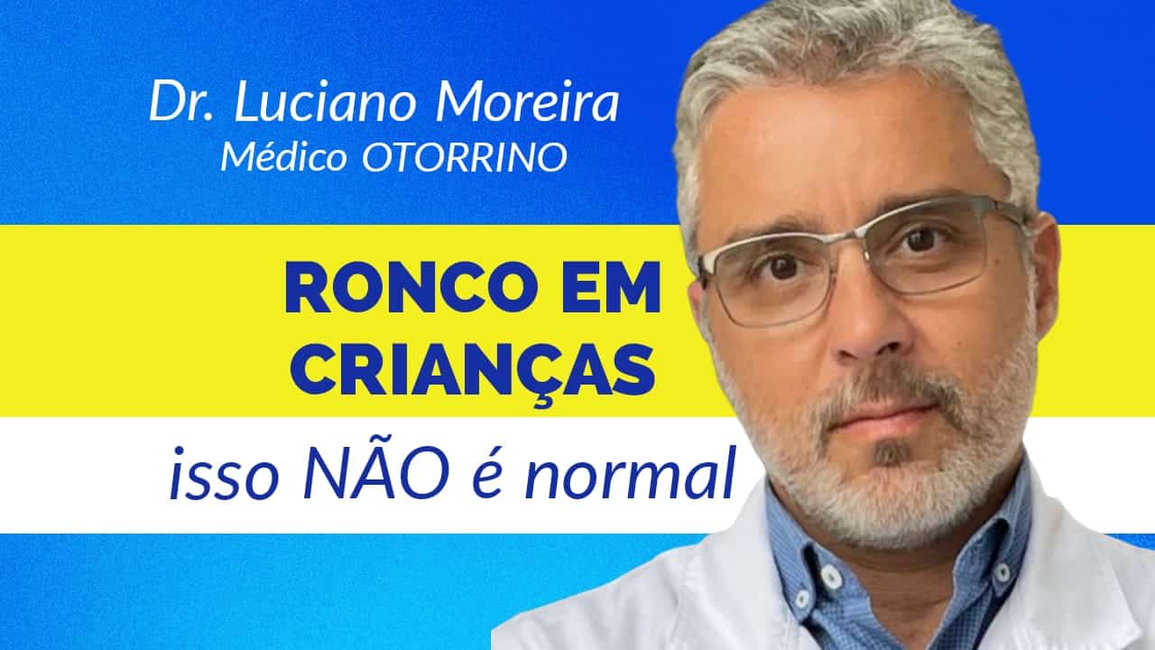 ronco em crianças não é normal