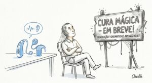 Ilustração editorial por Orestes - Sinal/Ruído Edição 2 - Cura da surdez e terapia gênica